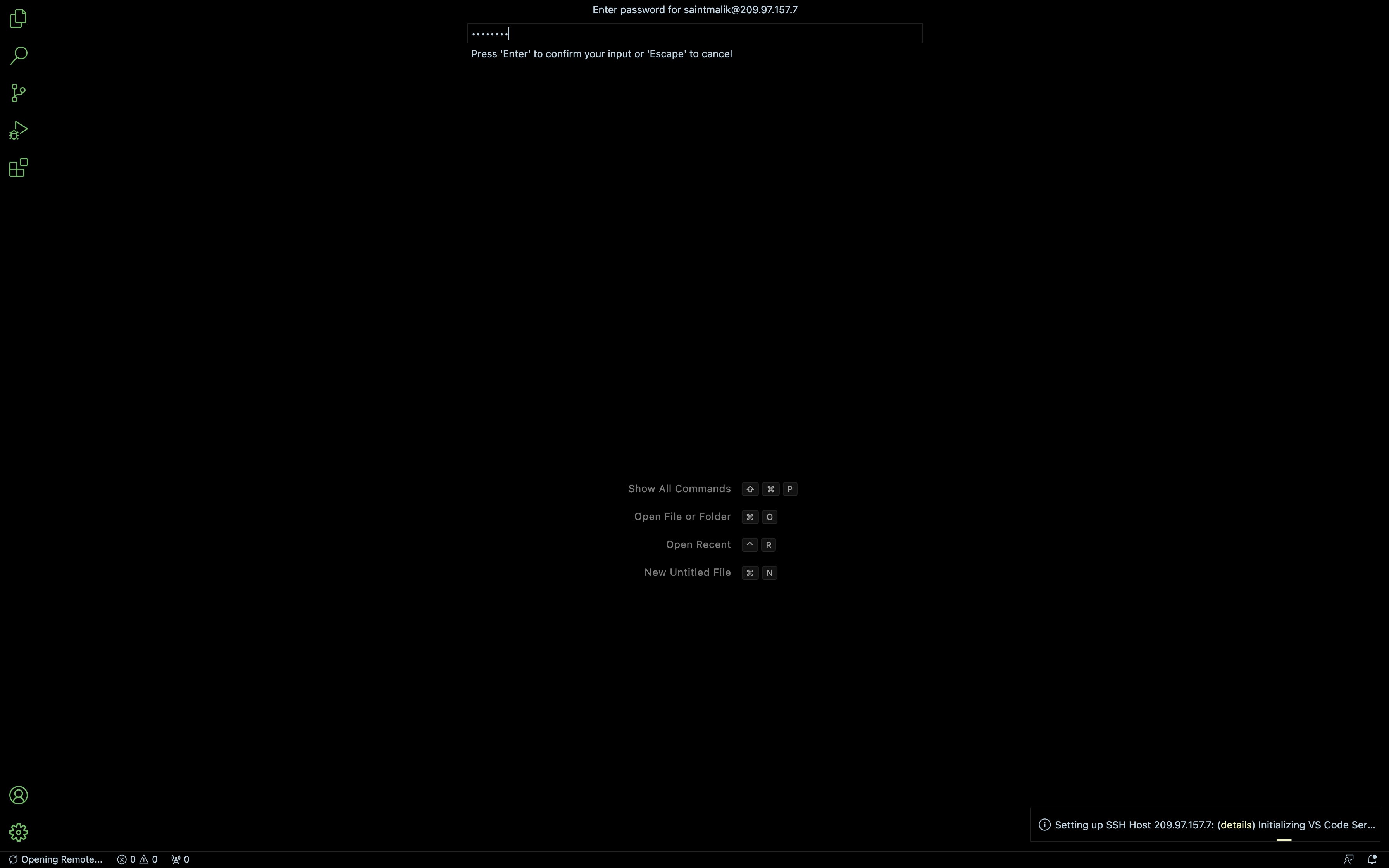 Remote SSH Box