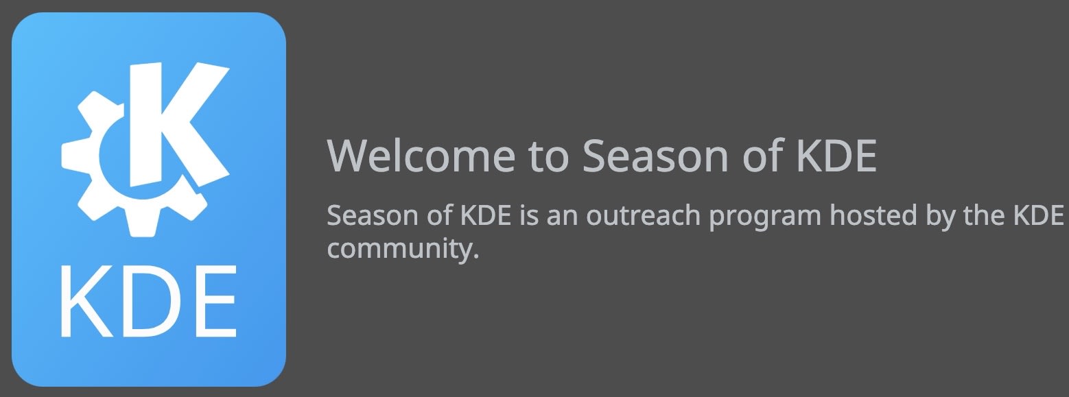 season of kde open source