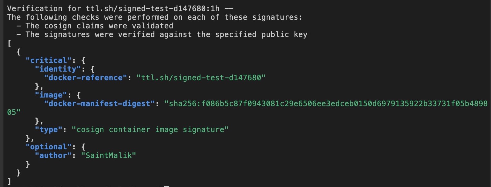 verify signing images author